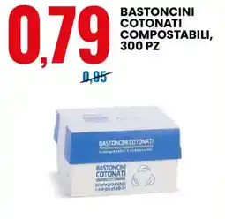 Eurospin Bastoncini cotonati compostabili offerta