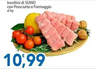 Sidis Involtini di SUINO con Prosciutto e Formaggio offerta