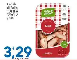 Sidis Kebab di Pollo TUTTI A TAVOLA offerta