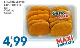 Sidis Cotolette di Pollo GUSTO RICCO offerta