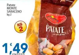 Sidis Patate MONTE SARACENO offerta