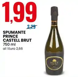 Eurospin Prince spumante prince castell brut offerta