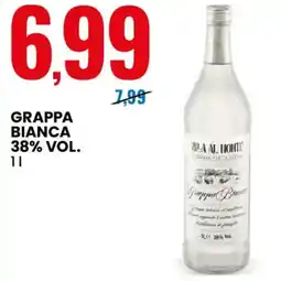 Eurospin Grappa bianca 38% vol offerta