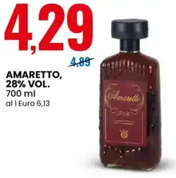 Eurospin Amaretto amaretto, 28% vol. offerta