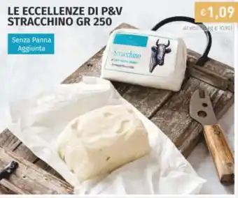 Prezzemolo e Vitale Stracchino Le Eccellenze di P&V 250gr offerta