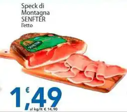 Sidis Speck di Montagna SENFTER offerta