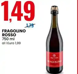 Eurospin Fragolino rosso offerta