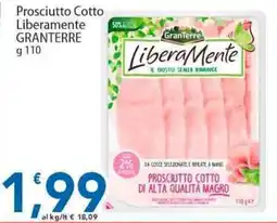 Sidis Prosciutto Cotto Liberamente GRANTERRE offerta