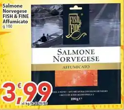Sidis Salmone Norvegese FISH & FINE Affumicato offerta