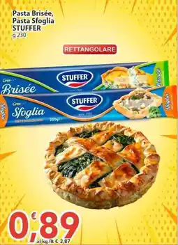 Sidis Pasta Brisée, Pasta Sfoglia STUFFER offerta