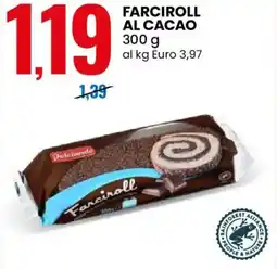 Eurospin Dolciando farciroll al cacao offerta