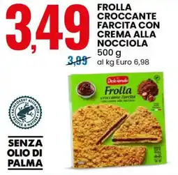Eurospin Dolciando frolla croccante farcita con crema alla nocciola offerta