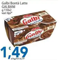 Sidis Galbi Bontà Latte GALBANI offerta