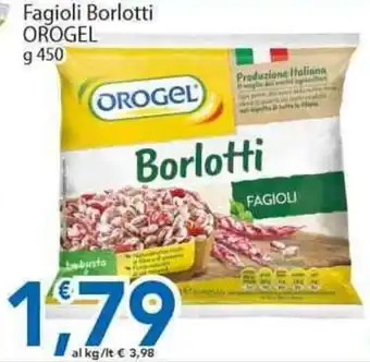 Sidis Fagioli Borlotti OROGEL offerta