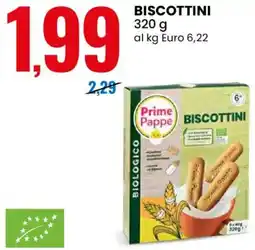 Eurospin Prime pappe biscottini offerta