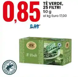Eurospin Lester house tè verde offerta