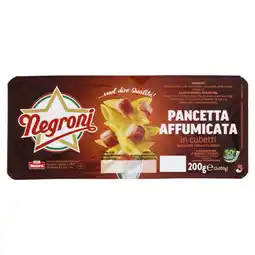 Coop PANCETTA NEGRONI offerta