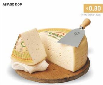 Prezzemolo e Vitale Asiago DOP offerta