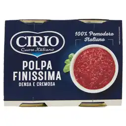Coop POLPA DI POMODORO FINISSIMA CIRIO offerta
