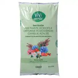 Coop TERRICCIO PER PIANTE ACIDOFILE VIVI VERDE offerta