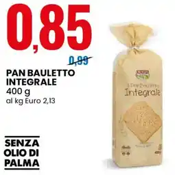 Eurospin Tre mulini pan bauletto integrale offerta