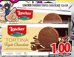 Il Genio Supermercato Loacker tortina triple chocolate offerta