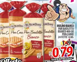 Il Genio Supermercato Mulino bianco pan bauletto bianco pan carre 24 fette offerta