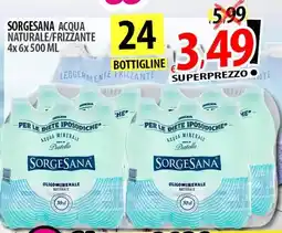 Il Genio Supermercato Sorgesana acqua naturale/frizzante offerta