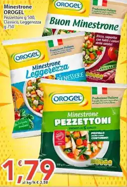 Sidis Minestrone OROGEL Pezzettoni offerta