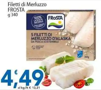 Sidis Filetti di Merluzzo FROSTA offerta