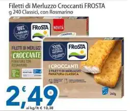 Sidis Filetti di Merluzzo Croccanti FROSTA offerta