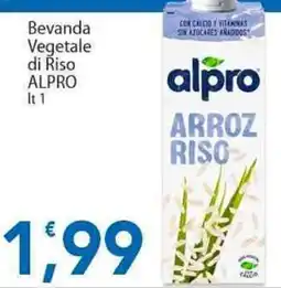 Sidis Bevanda Vegetale di Riso ALPRO offerta