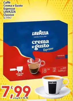 Sidis Caffè Crema e Gusto Espresso LAVAZZA Classico offerta