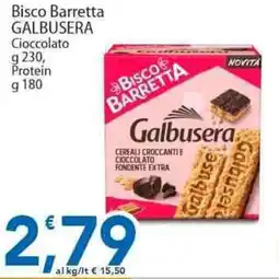 Sidis Bisco Barretta GALBUSERA Cioccolato, Protein offerta