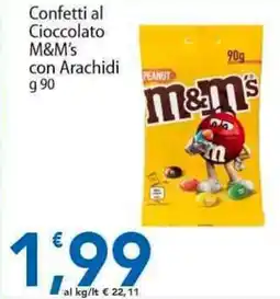 Sidis Confetti al Cioccolato M&M's con Arachidi offerta