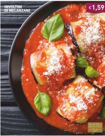 Prezzemolo e Vitale Involtini di Melanzane offerta