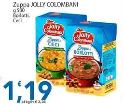 Sidis Zuppa JOLLY COLOMBANI Borlotti, Ceci offerta