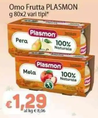 Sidis Omo Frutta PLASMON offerta
