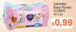 Sidis Salviette Baby Pocket CLENDY offerta
