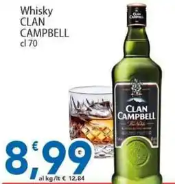 Sidis Whisky CLAN CAMPBELL offerta