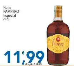 Sidis Rum PAMPERO Especial offerta