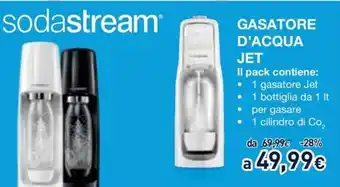 Unieuro Sodastream Gasatore D'Acqua Jet offerta