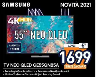 Samsung TV Neo QLed QE55QN85A