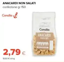 Tigre Consilia anacardi non salati offerta