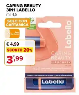 Iperal Caring beauty 3in1 LABELLO offerta