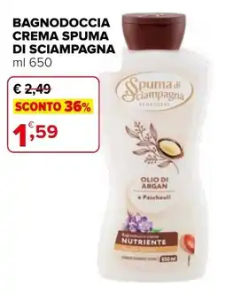 Iperal Bagnodoccia crema SPUMA DI SCIAMPAGNA offerta