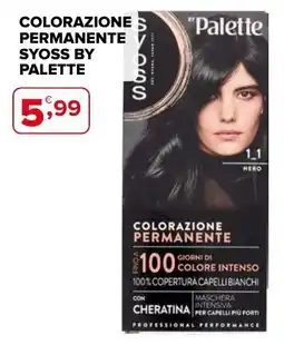Iperal Colorazione permanente SYOSS BY PALETTE offerta