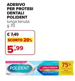 Iperal Adesivo per protesi dentali POLIDENT offerta
