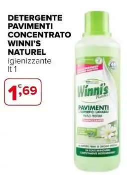 Iperal Detergente pavimenti concentrato WINNI'S NATUREL offerta