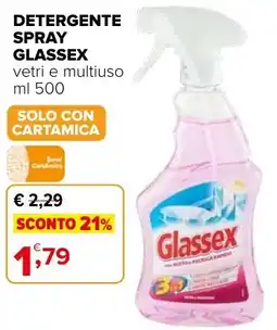Iperal Detergente spray GLASSEX offerta